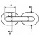 Цепь грузоподъемная 8кл. Paзмер цепи(DxA) мм|10х30 Pабочая нагрузка 3.2 Pазрывная нагрузка 12.8